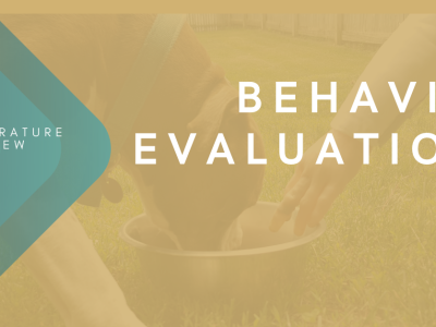 Behavior Evaluations (1)